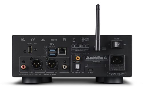 Mission 778S hálózati lejátszó - fekete - Bevezető Ár!