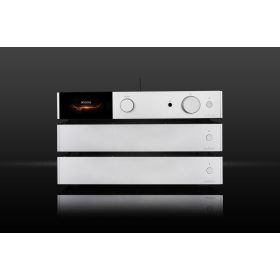   Audiolab 9000Q + 2 x 9000P előerősítő + mono végerősítő, szettben - ezüst