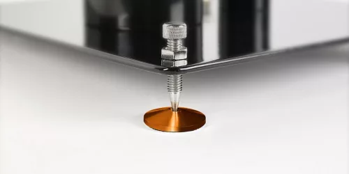 NorStone Counter Spike dekoratív tüskealátét  és hangzásjavító - ezüst