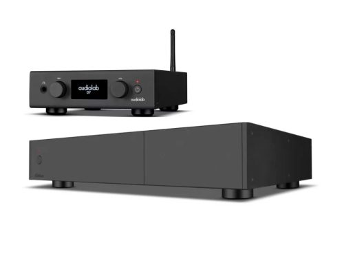 Audiolab D7 + 9000P szettben- fekete - bemutatótermi darab