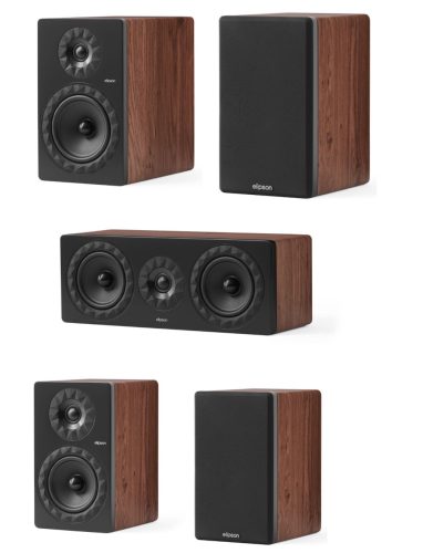 Elipson Prestige Facet II 8B 5.0 hangfalszett - dió(fekete)