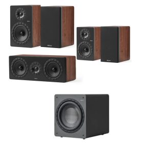 Elipson Prestige Facet II 8B 5.1 hangfalszett - dió(fekete)