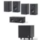 Elipson Horus 6B 7.1 Dolby Atmos hangfalszett - fekete 