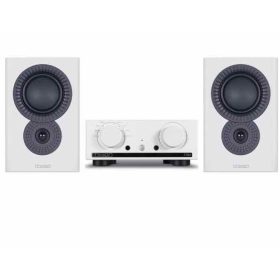   Mission 778X sztereó erősítő + Mission LX-2 MKII hangfal, szettben - ezüst/fehér