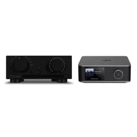   Mission 778X sztereó erősítő + WiiM Ultra hálózati audio lejátszó, szettben - fekete/fekete