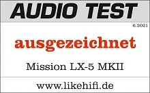 Mission LX-5 MKII - fekete - Extra Akció!