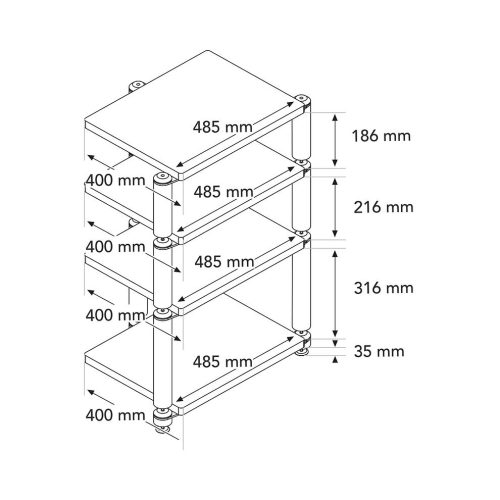 NorStone Copenhagen Base készüléktartó állvány 