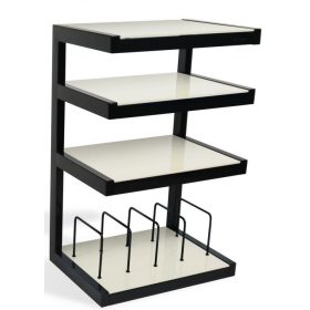   NorStone Esse Hifi Vinyl készüléktartó állvány fekete-frosted