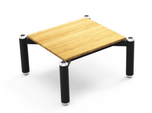 NorStone Spider Base Bamboo audiofil készüléktartó állvány 