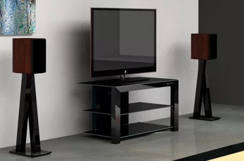 NorStone Walk Stand hangfal állvány fekete