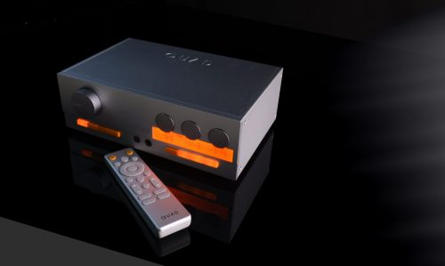 2xQUAD 33 + QUAD 303 előerősítő + végerősítők, szettben - szürke - bemutatótermi szett