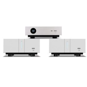   Quad Artera Pre előerősítő + 2 db Artera mono végerősítő, szettben - ezüst