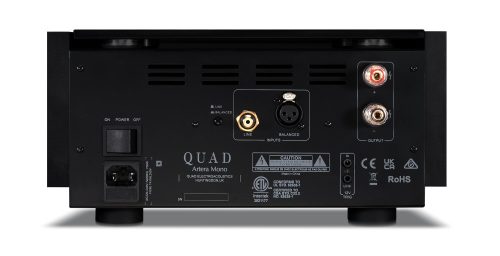 Quad Artera Mono végerősítő - ezüst