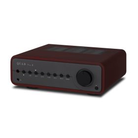   Quad Vena II sztereó erősítő + WiiM PRO Plus hálózati lejátszó, szettben - mahagóni/fekete