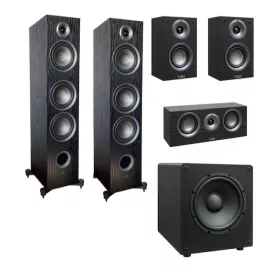   Taga Harmony TAV 607F 5.1hangfalszett - fekete - Extra Akció!
