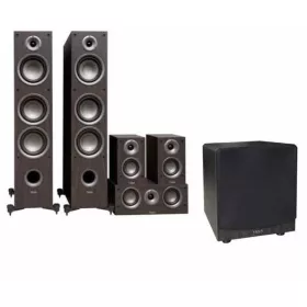   Taga Harmony TAV-607F 5.1 hangfalszett (TSW-90 v.4 mélyládával) - modern wenge - Extra Akció!