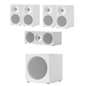Tangent Spectrum II X4  5.1 hangfalszett - szatén fehér 