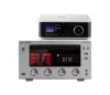 Taga Harmony HTR-1000CD v.3 erősítő + WiiM Ultra hálózati lejátszó, szettben - ezüst/ezüst