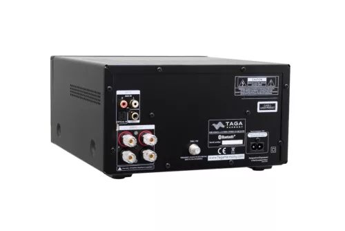 Taga Harmony HTR-1000CD v.3 erősítő + WiiM PRO Plus hálózati lejátszó, szettben - fekete/fekete