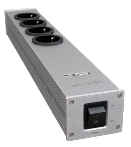 Taga Harmony PF-400USB hálózati szűrő - ezüst  