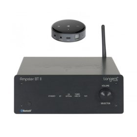   Tangent AmpsterII BT + WiiM Mini hálózati lejátszó  - szettben - fekete/fekete 