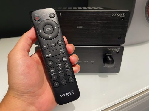 Tangent AmpsterII BT + WiiM Mini hálózati lejátszó  - szettben - fekete/fekete 