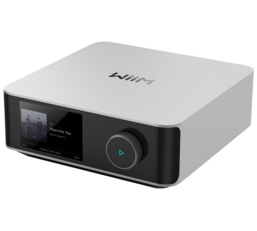 WiiM AMP ULTRA hálózatképes sztereó erősítő  + WiiM Sound, szettben - ezüst/fehér 