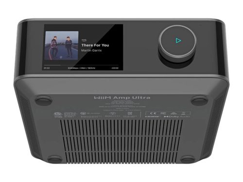 WiiM AMP ULTRA hálózatképes sztereó erősítő  + Elipson Prestige Facet II hangfal, szettben - szürke /fekete