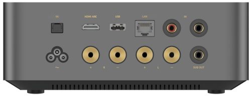 WiiM AMP ULTRA hálózatképes sztereó erősítő  + Elipson Prestige Facet II hangfal, szettben - szürke /fekete