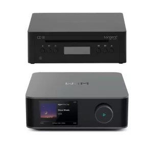   WiiM AMP ULTRA hálózatképes sztereó erősítő + Tangent CD-III CD-lejátszó, szettben - szürke /fekete