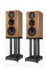 Wharfedale AURA 2 hangfal + EVO 5.2 állvány, szettben - dió - Extra Akció!
