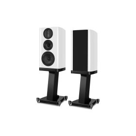   Wharfedale AURA 2 -hangfal + Aura 2 Stand állvány, szettben - fehér/fekete