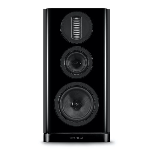 Wharfedale AURA 2 hangfal + Aura 2 Stand állvány, szettben - fekete/fekete