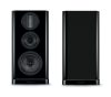 Wharfedale AURA 2 hangfal + EVO 5.2 Stand állvány, szettben - fekete/fekete
