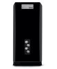 Wharfedale AURA 2 hangfal + EVO 5.2 Stand állvány, szettben - fekete/fekete