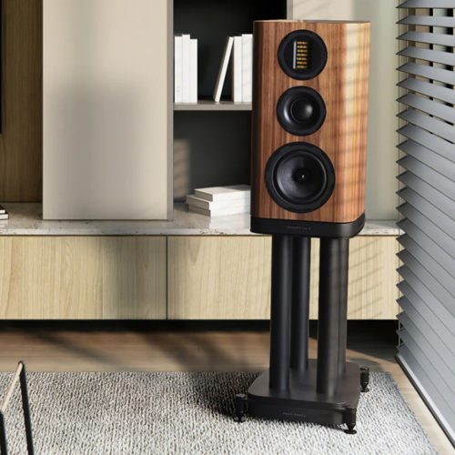 Wharfedale EVO 5.2 hangfal + 5.2 állvány szettben - dió/fekete