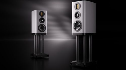 Wharfedale EVO 5.2 hangfal + 5.2 állvány szettben - szürke/fekete