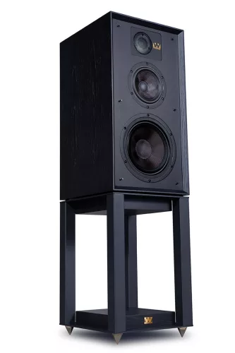 Wharfedale LINTON Heritage + állvány, szettben - fekete  