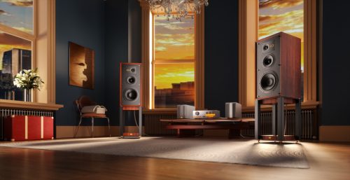 Wharfedale SUPER LINTON - Mahagóni - Bevezető Ár!