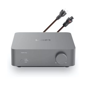   WiiM Vibelink AMP sztereó végerősítő szürke  + Audioquest NRG X3 "Mickey Mouse" hálózati kábel 1M, szettben  