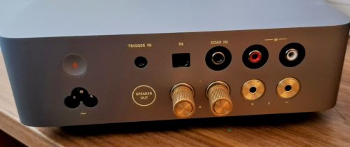 WiiM Vibelink AMP sztereó végerősítő szürke  + Audioquest NRG X3 "Mickey Mouse" hálózati kábel 1M, szettben  