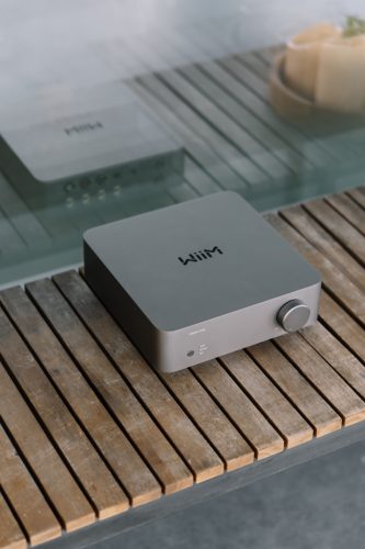 WiiM Vibelink AMP sztereó végerősítő szürke  + Audioquest NRG X3 "Mickey Mouse" hálózati kábel 1M, szettben  