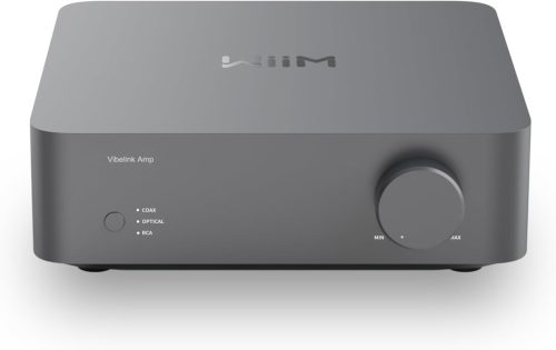 WiiM Vibelink AMP sztereó végerősítő szürke  + NorStone Skye RCA kábel 60 cm, szettben  