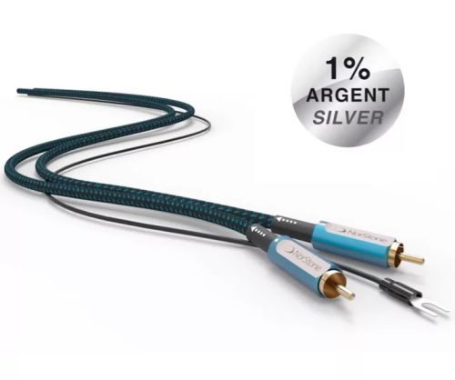 WiiM Vibelink AMP sztereó végerősítő szürke  + NorStone Skye RCA kábel 60 cm, szettben  