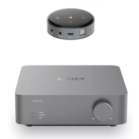   WiiM Mini  hálózati lejátszó + Vibelink AMP sztereó végerősítő  - szettben/szürke - Extra Akció!