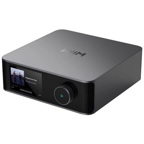 WiiM Ultra  hálózati lejátszó + Vibelink AMP sztereó végerősítő + Ker LS50 Meta hangfal - szettben(szürke/fekete)