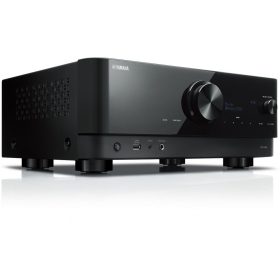   TAGA Harmony TAV 607F 5.0 hangfalszett + Yamaha RX-V6A 7.2 házimozi erősítő szettben - dió/fekete