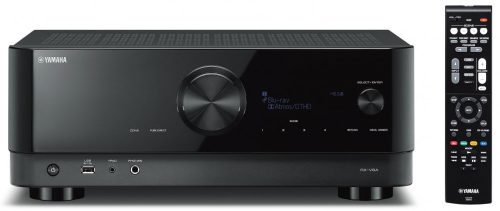 TAGA Harmony TAV 607F 5.0 hangfalszett + Yamaha RX-V6A 7.2 házimozi erősítő szettben - modern wenge/fekete